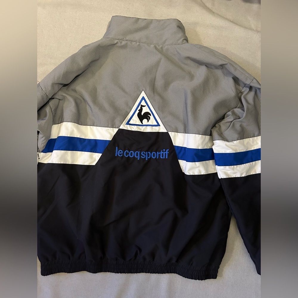 Vintage Le Coq Sportif windbreaker tennis coat size medium very nice quality